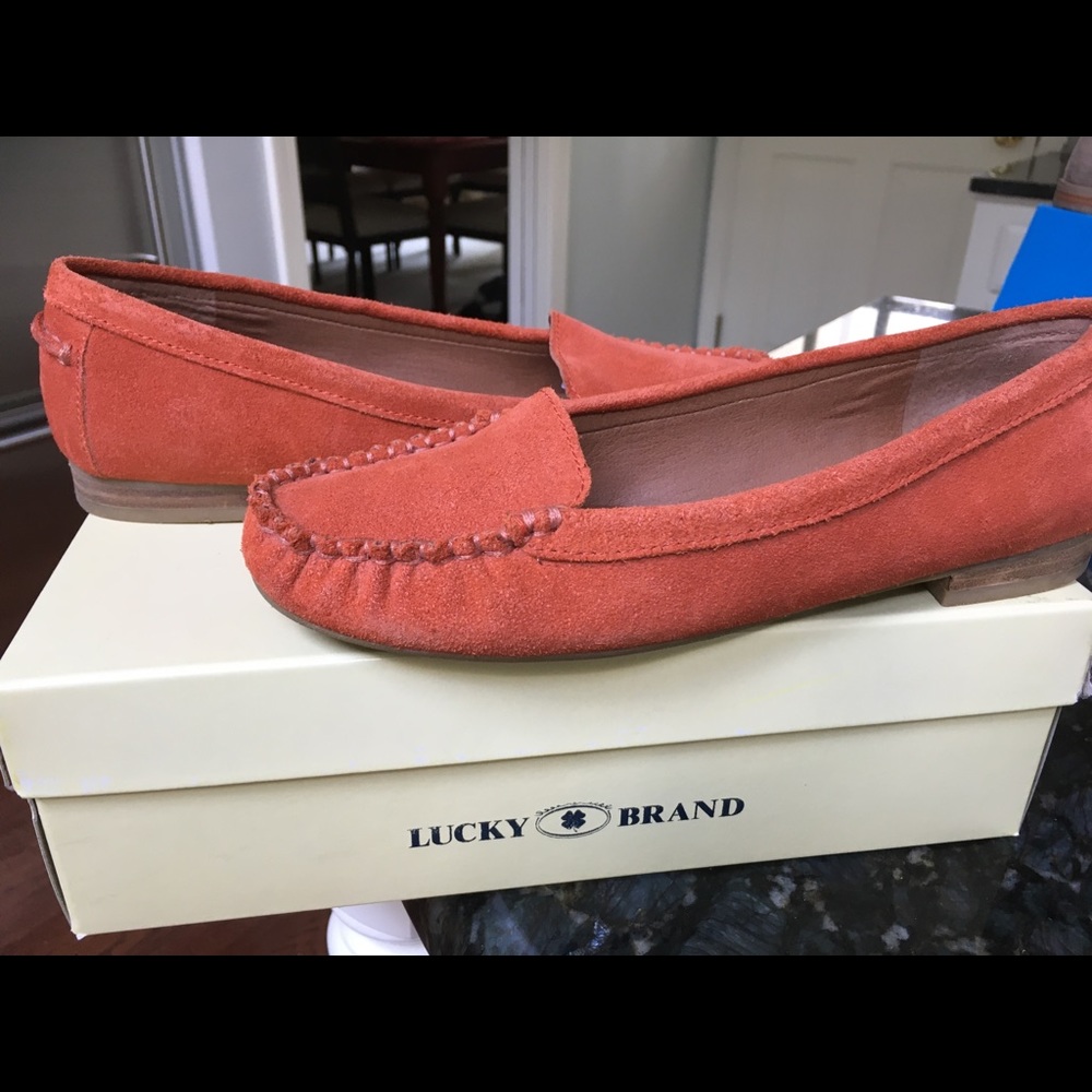 Lucky suede flats *EUC*